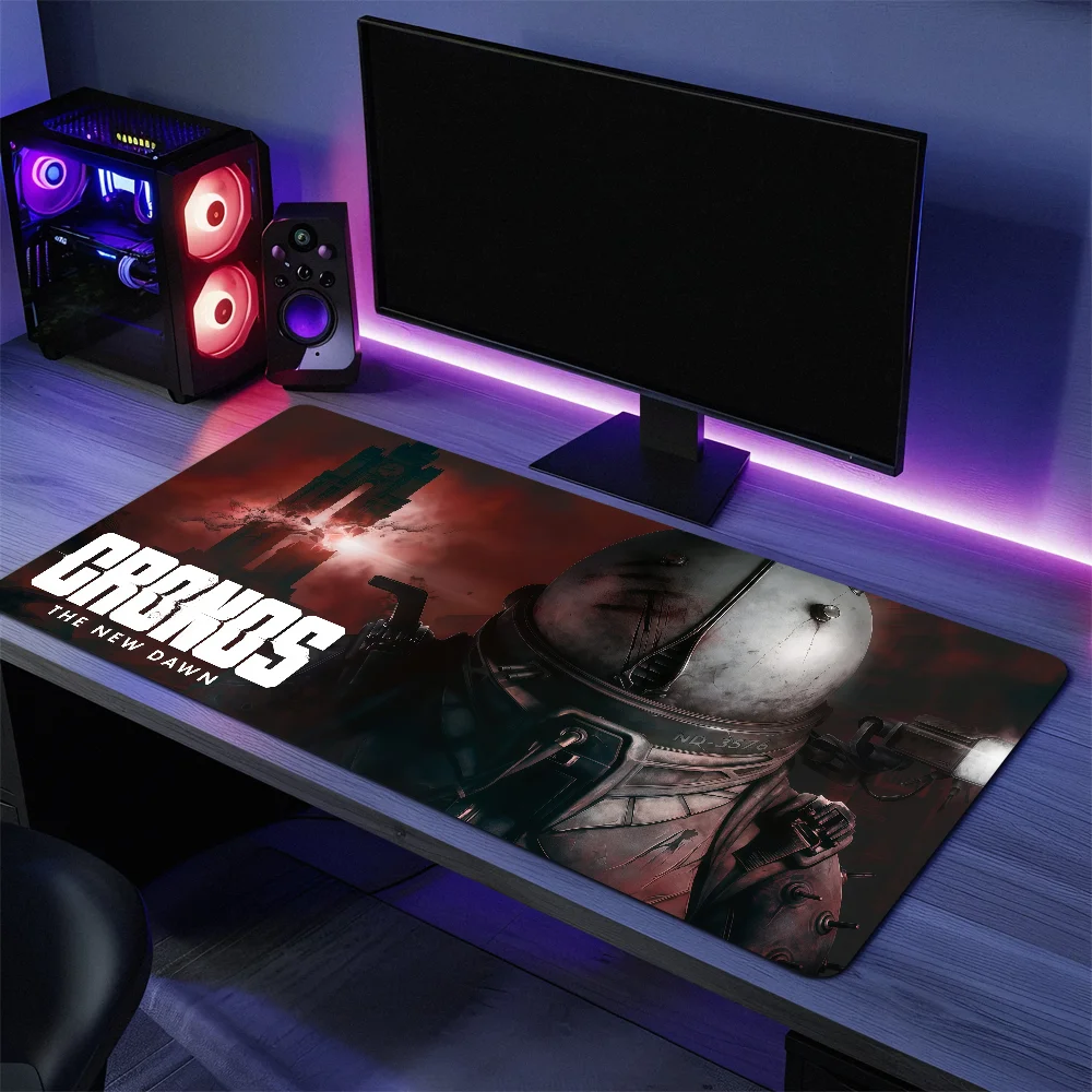 Dawn Game Mouse The Nin Pad New Anti-fray Home مخصص C-Cronos مريح مكتب مطاط كبير حصيرة مكتبية لوحة المفاتيح الكمبيوتر عدم الانزلاق