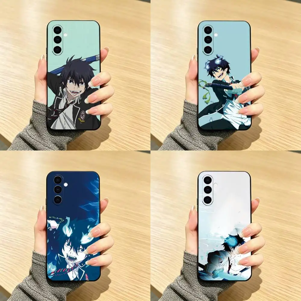 Blue Exorcist Rin Okumura  Phone Case For Samsung Galaxy A73,A72,A71,A70,A53,A52,A51,Soft Silicone Black Cover