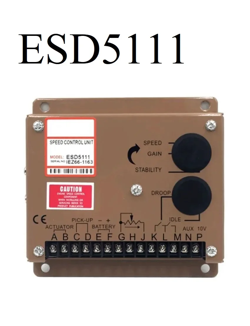 ESD5111 Genset Generator Engine Speed Governor Control Unit Controller