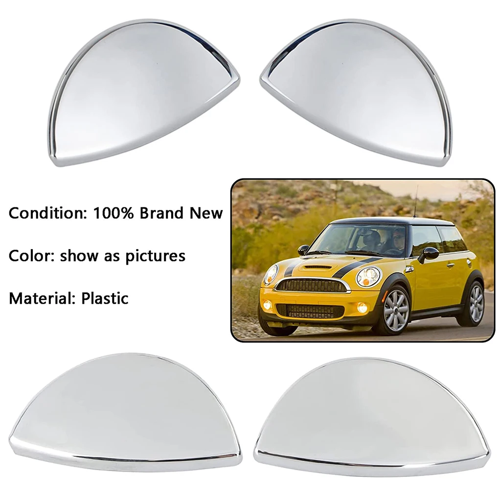 Durable light Washer Covers Left Water Spray Cover Plastic Mirror Lid Dustproof Car Accessories Easy Installment