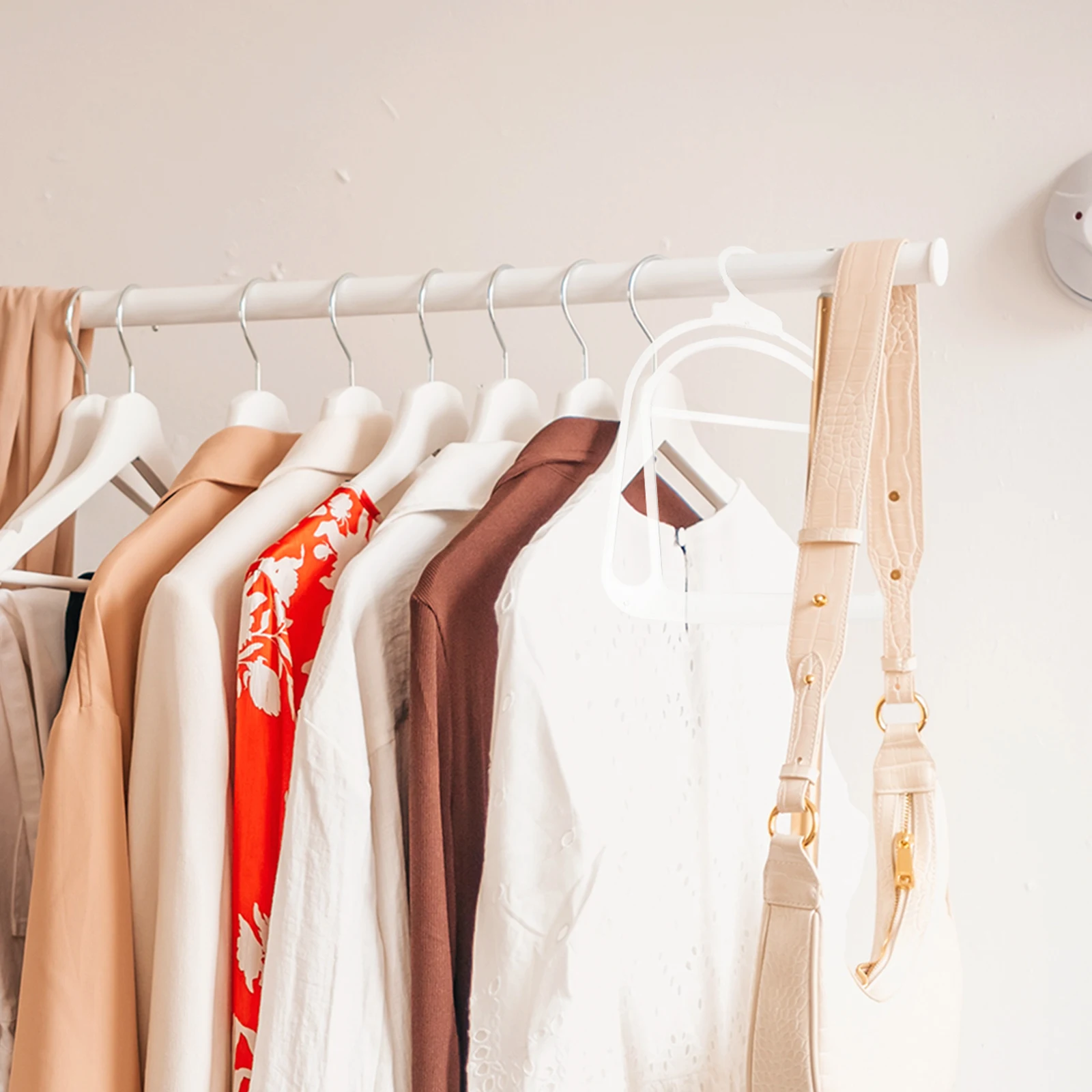 

10pcs Transparent Plastic Hat Rack Adult Thick Winter Cotton Hangers Organizer Wall Closet Storage Display Scarves Tie