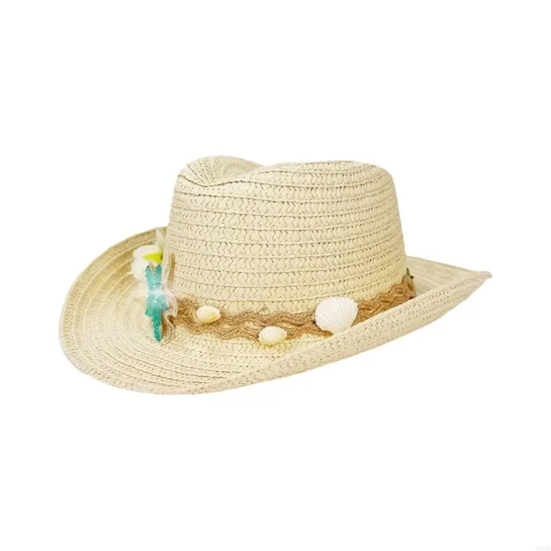 Chapéu palha ajustável para cr - Cowboy Hat Straw avaliação e preço