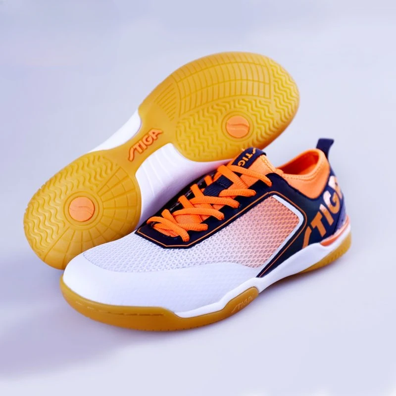 Luxury Brand Table Tennis Shoes Men Women Blue Orange Sports Shoes Unisex Luxury Brand Court Shoe Couples Training Shoe