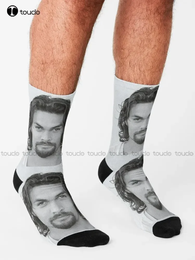 Jason Momoa Personalized Custom Socks Custom Men  Personalized socks