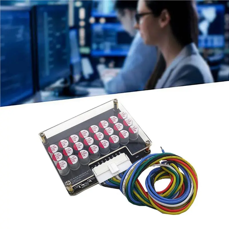 B92B-5X Whole Group Balancer 8S 5A Active Lithium Lipo Lifepo4 Equalizer Energy Transfer Capacitor BMS Board With Shell