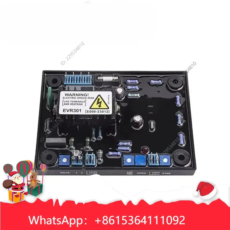 Widely Applied， for EVR301 Brushless Generator Excitation Automatic Voltage Regulator Cost effective，1pc