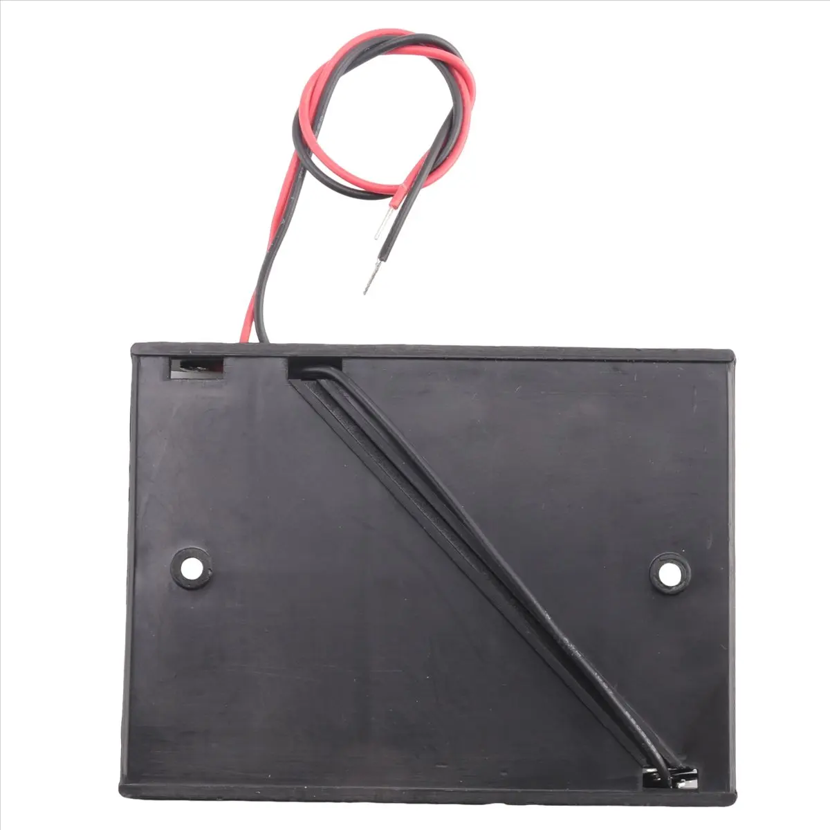 TCE 5 x 1.5V AA Battery Slot Holder Case Box Wire Black