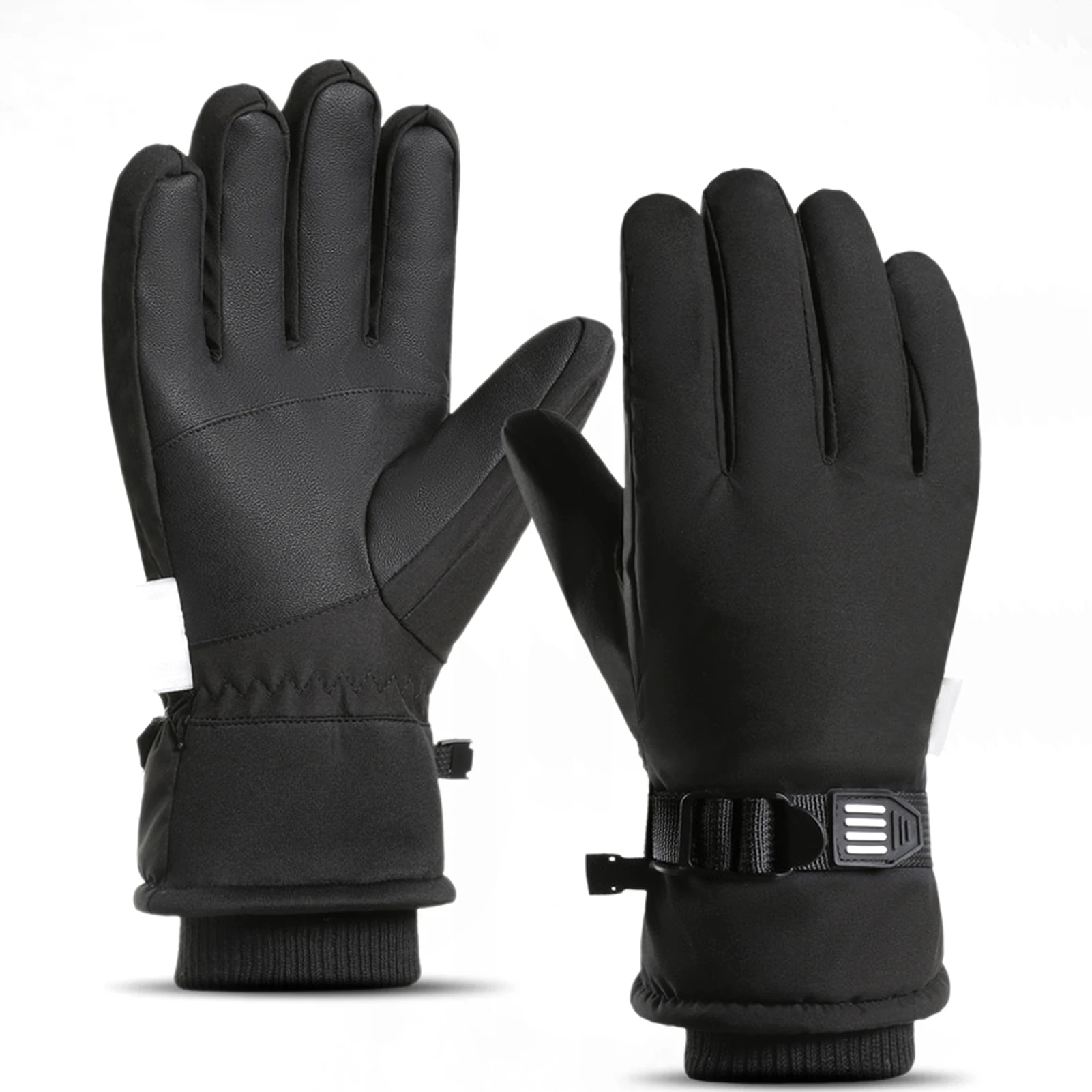 

Thickened Rainproof Warm Touchscreen Outdoor Cycling Windproof Ski Gloves for Bike Winter Gloves Women