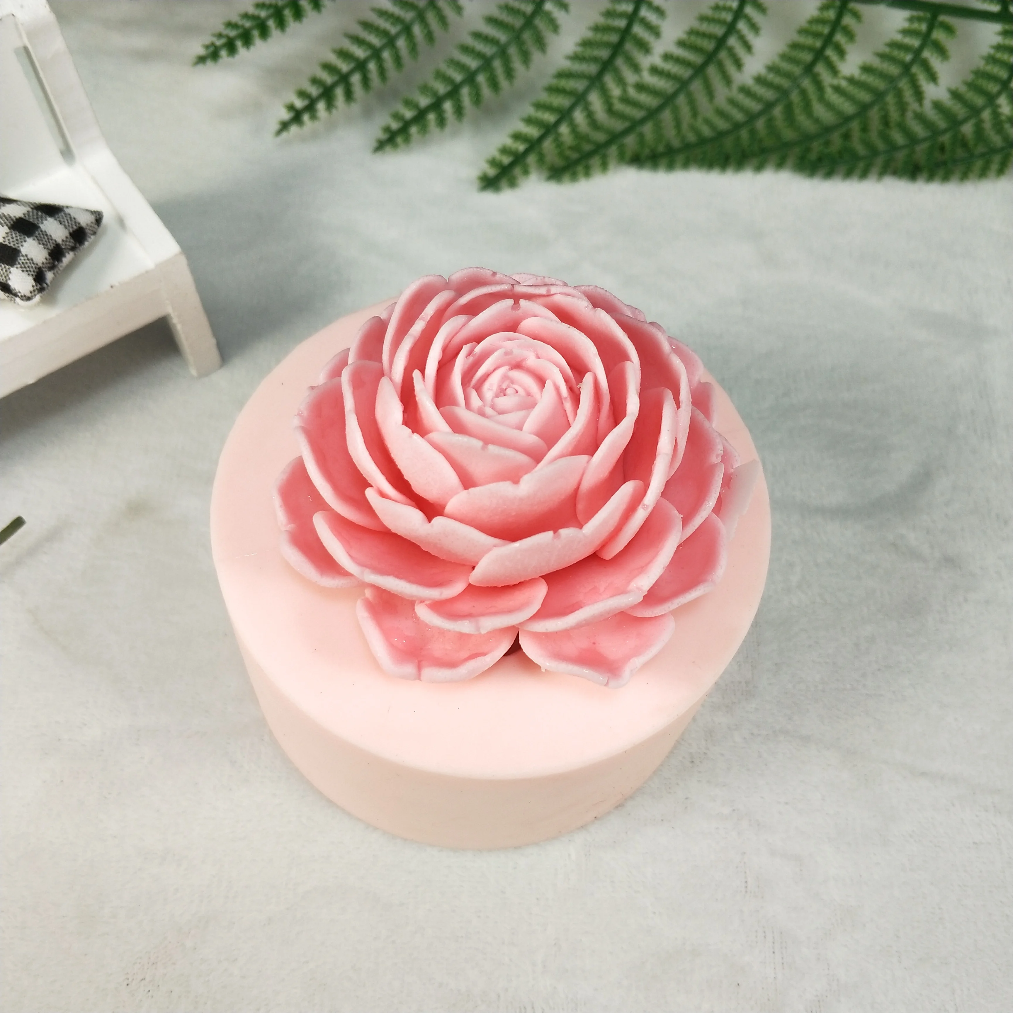 

3D Rose Flower Silicone Mold, DIY Cake Decorating Tools, Cupcake, Jelly Candle, Handmade Craft, Wedding Decoration