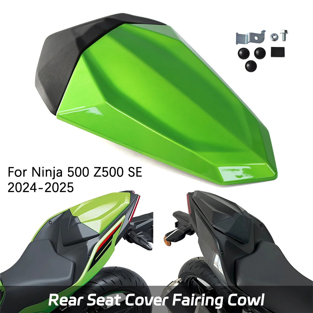 

Чехол на заднее сиденье мотоцикла Z500 SE для Z500 SE NINJA 500 2024-2025, задняя крышка пассажирского сиденья Solo, обтекатель, защита капота
