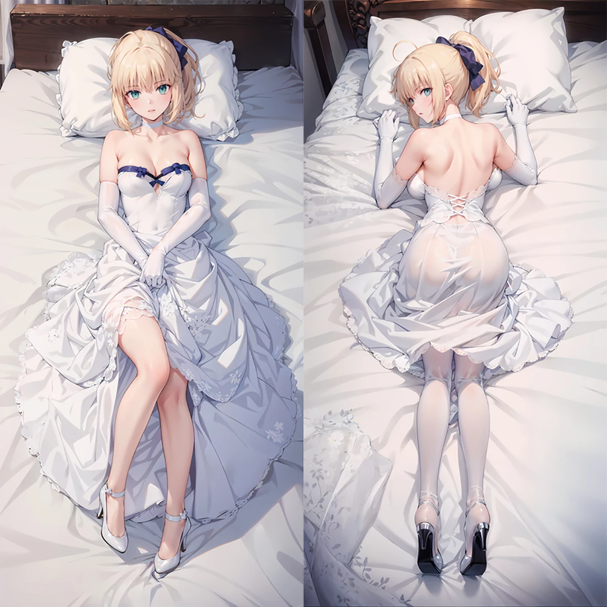 New Pattern FATE FGO Pillowcase SABER Dakimakura Customize Anime Game Hugging Body Pillow Case