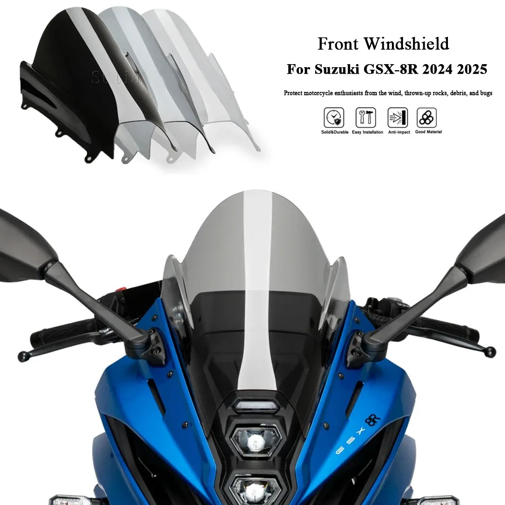 

Новые аксессуары для Suzuki GSX-8R GSX 8R GSX8R 2024 2025, передний спойлер для мотоцикла, дефлекторы лобового стекла