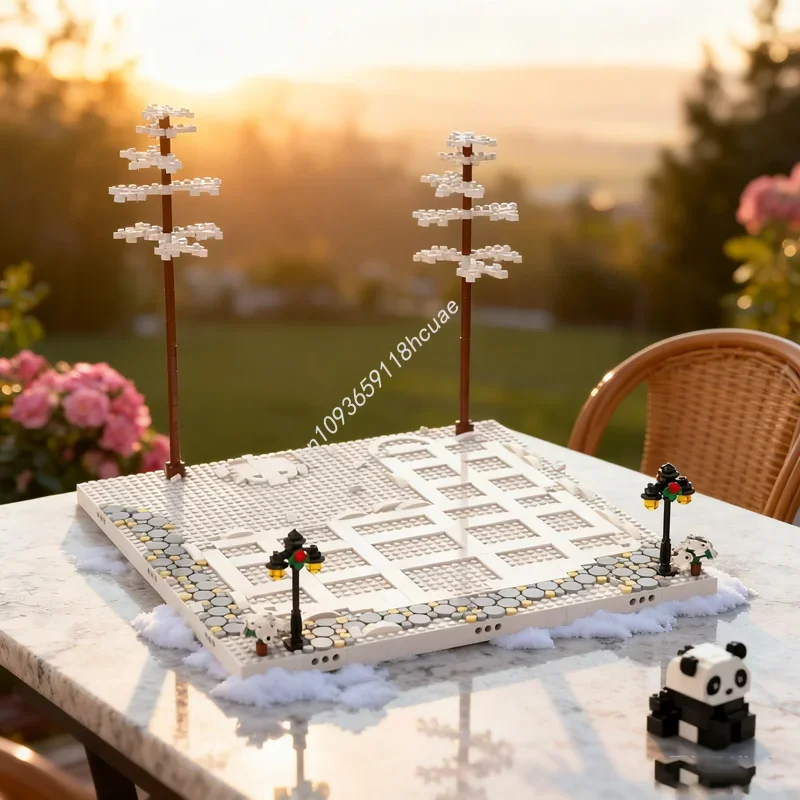 

667pcs MOC Winter Village Display Set Home Alone Model Building Blocks Assemble DIY Toy Creative Idea Christmas Gift Brick Kids