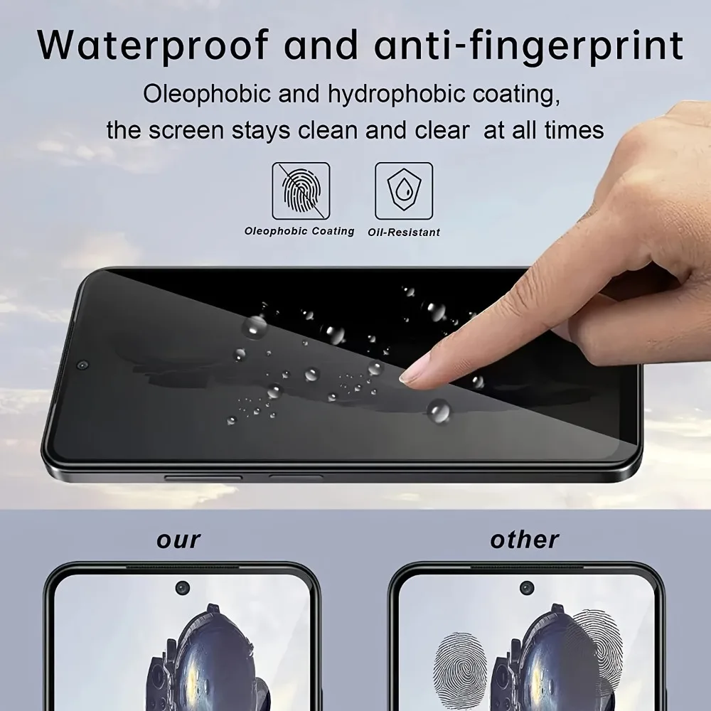 3Pcs Anti-Peeping Screen Protector ป้องกันสําหรับ Galaxy A04 A05 A14 A15 A25 A34 A35 A54 a55 a13 a23 a33 a53 a52 แก้ว