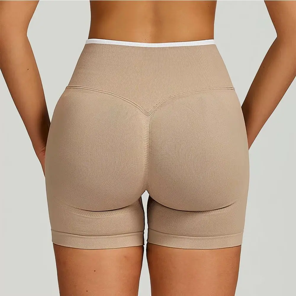 

Seamless Yoga Shorts Buttock Lift Gym Leggings Women High Waist Sports Shorts Women Running Workout Shorts Female Seamless