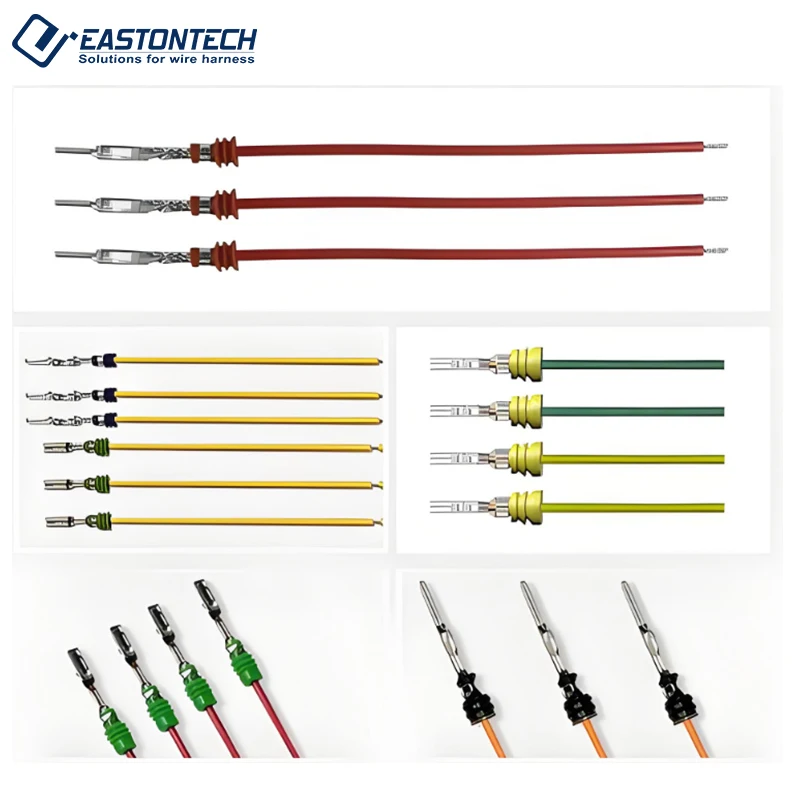 EW-8815 Factory Supply Semi-automation Wire Pin Seal Insertion And Crimping Machine For Waterproof Plug Crimping