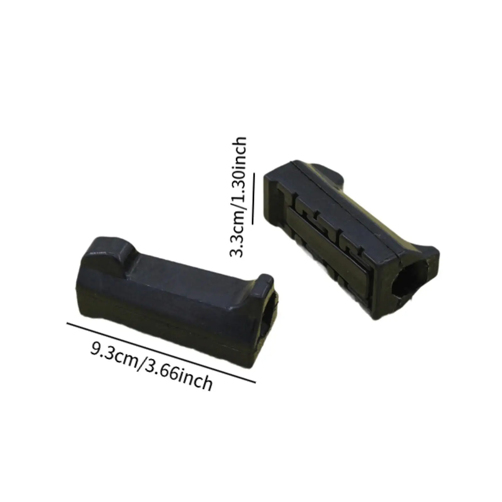 مسند للقدمين للدراجة النارية وسادة دواسة مطاطية غير قابلة للانزلاق قطع غيار احترافية متينة لراكبي الدراجات Yamaha YBR125