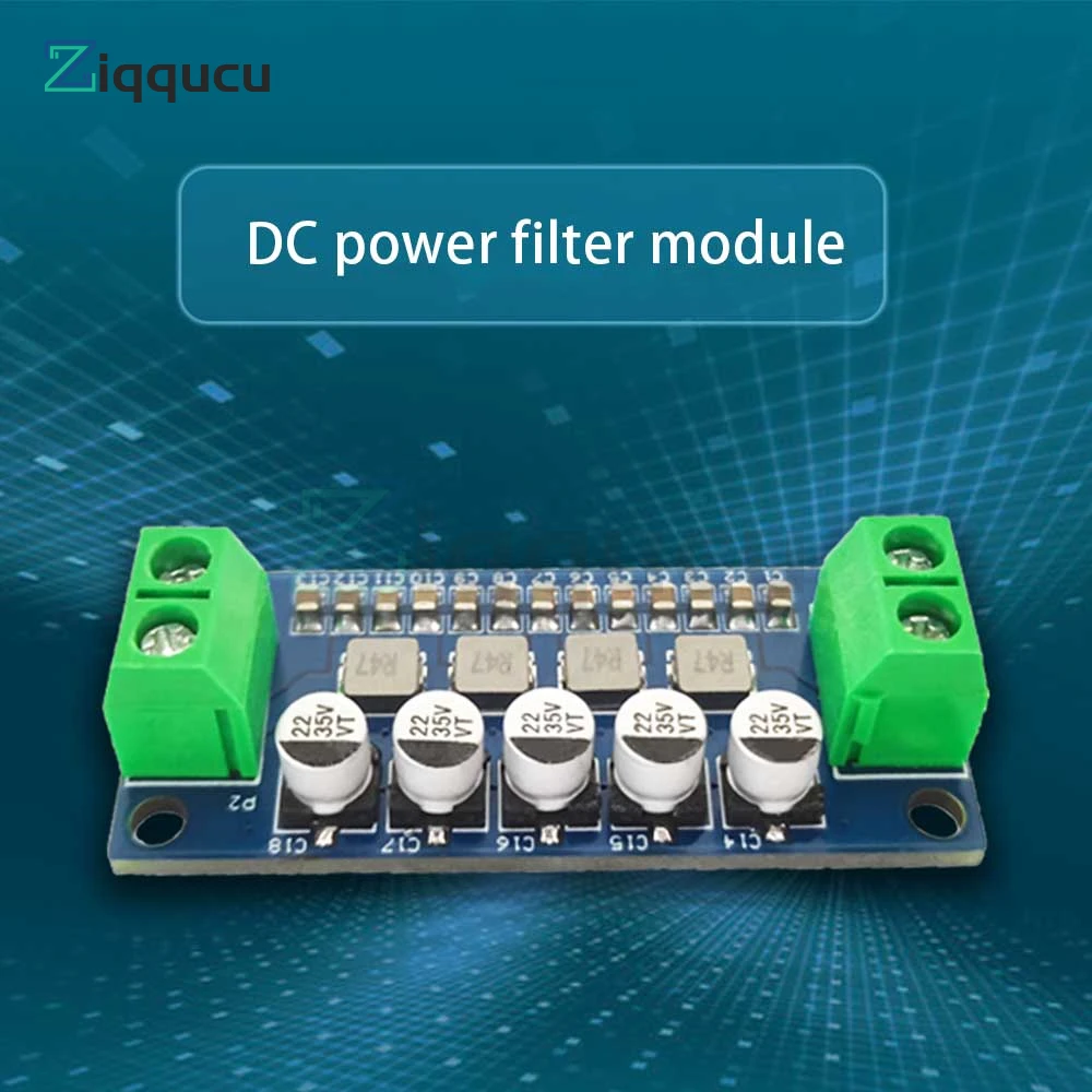 Dc 0-35V Filter Module Laagdoorlaatfilter Bass Subwoofer Voorversterker Versterker Board Audio Decoder Board Enkele voeding