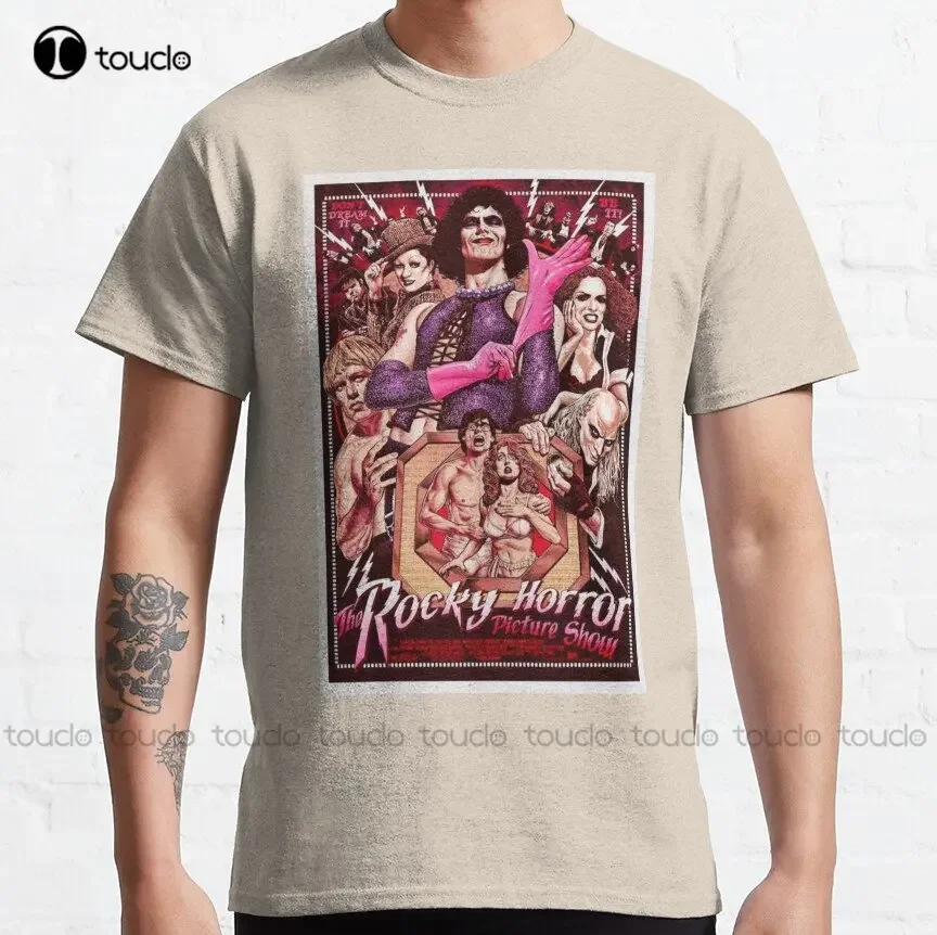 The Rocky Horror Picture Show| Perfect Gift Classic T-Shirt Custom Aldult Teen Unisex Digital Printing Tee Shirts Custom Gift