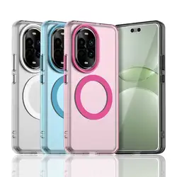 For Huawei Nova 13Pro Cover Luxury Skin Feel Magnetic Wireless Charging Case for Nova 12 13 for Magsafe Shockproof Shell