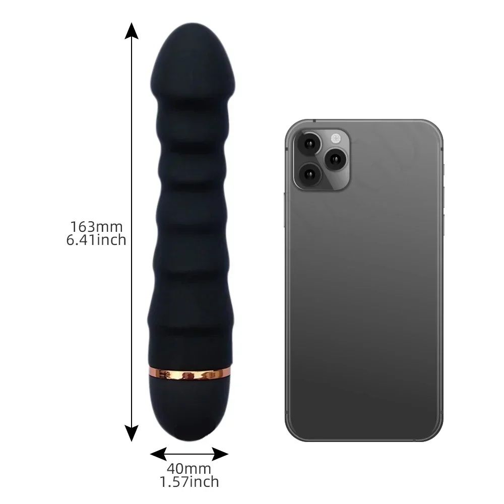 Realistic Rabbit Vibrator Silicone G-spot Clitoral Stimulator_voghion.com