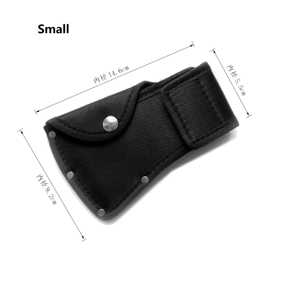 2Pcs Hatchet Cover for 1-1/4lb Axes Features Nylon Fabric Double Snap Closure Rivet-Reinforced Edges and Compact Design