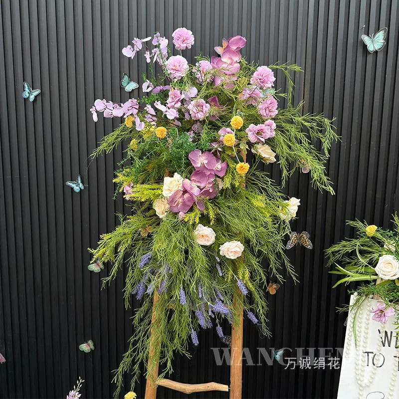 Cross-border Amazon fake flower simulation flower scene arrangement Mori landscaping decoration venue arrangement