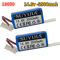 4S1P 14.8V 3500mAh Lithium Battery for ILIFE A4 A4s V7 A6 V7s Plus and Other Robot Vacuum Cleaners Various Plugs Customized