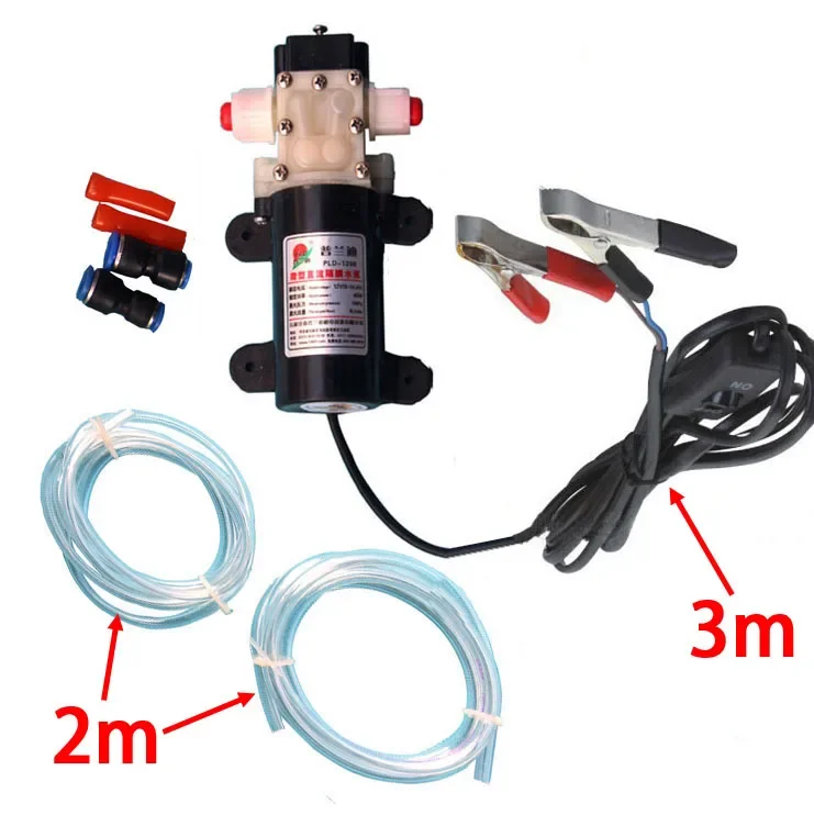 

New PROFESSIONAL Crocodie Clip DC 12V Engine Oil Extractor Change Pump Engine oil Diesel Suction Pump Extractor Transfer Set