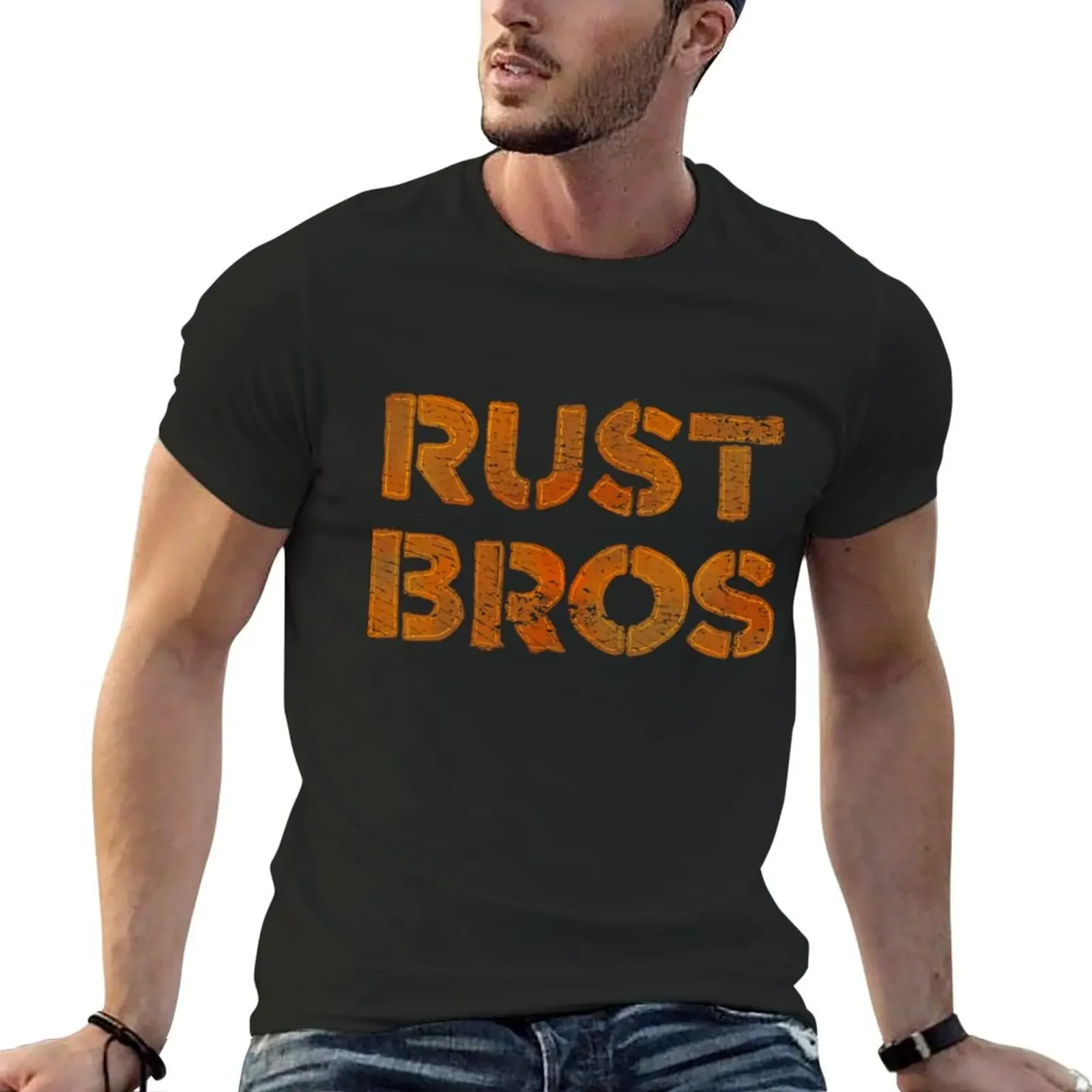 

Rust Bros T-Shirt anime stuff man clothes sublime mens graphic t-shirts funny