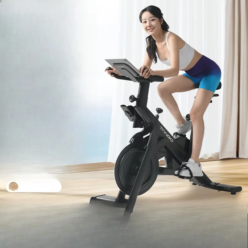 

Music flywheel spinning bicycle household ultra-quiet fitness equipment bicycle indoor rehabilitation pedal