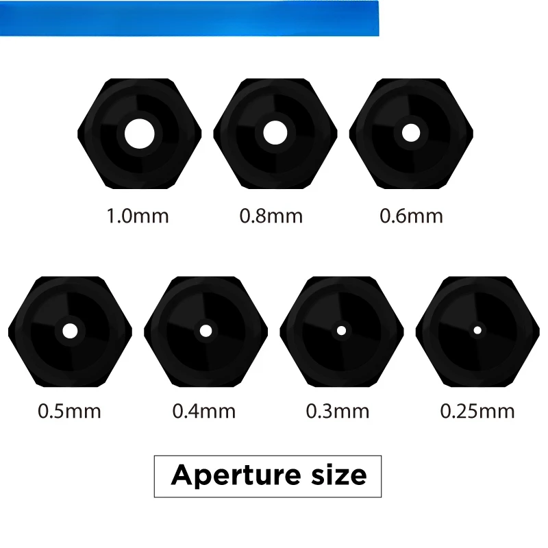 High quality V6 hardened steel nozzle E3D 3D printing accessories