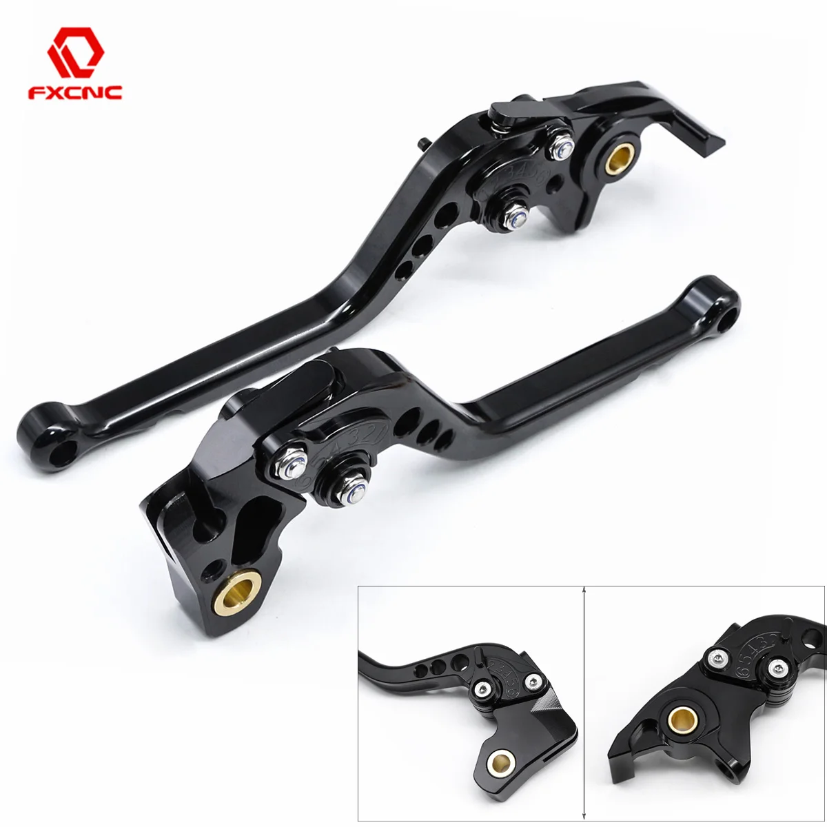 

2022 2023 2024 For Hunter 350 Motorcycle Adjustable Brake Clutch Lever Handle Accessories