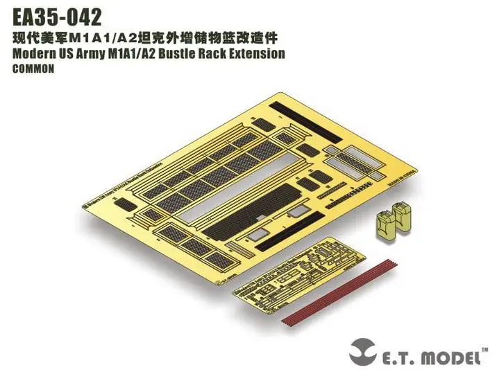 

ET Model 1/35 EA35-042 Modern US Army M1A1/A2 Bustle Rack Extension Detail Up part COMMON