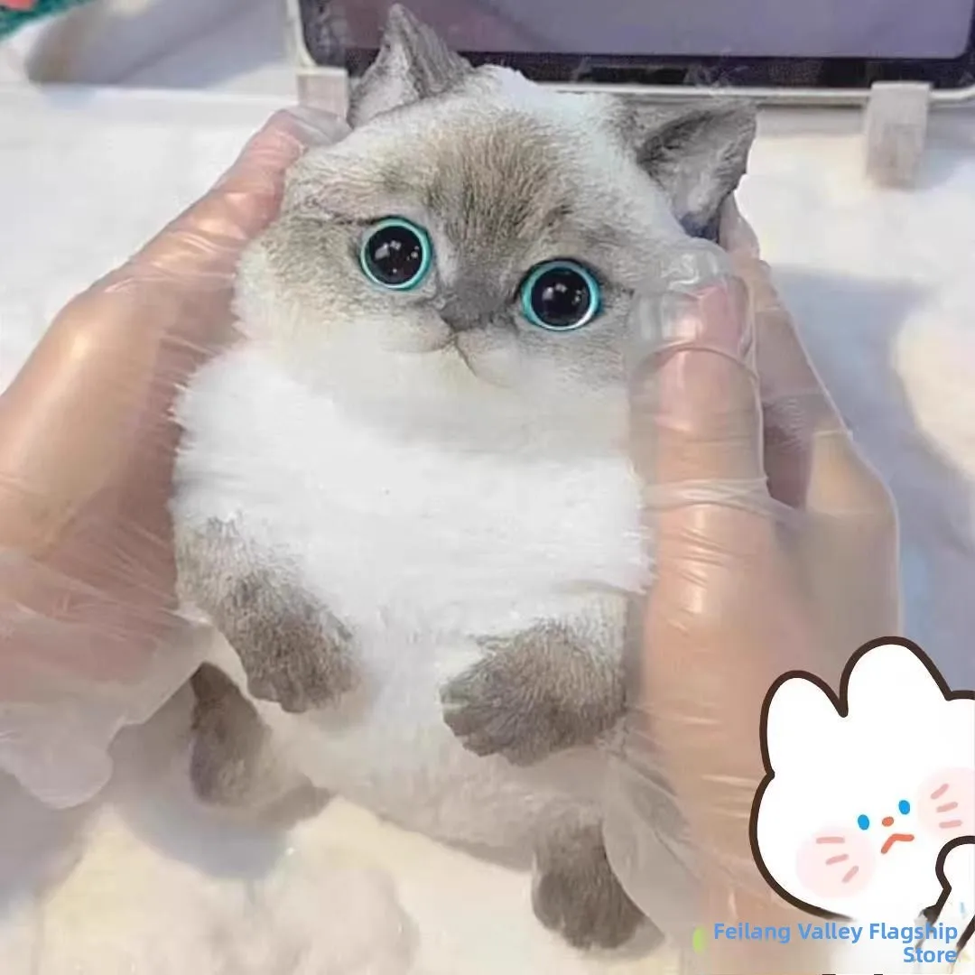 

Игрушка-антистресс ручной работы из мягкого силикона в виде милого питомца, высокая эстетическая ценность, креативный DIY-набор для творчества