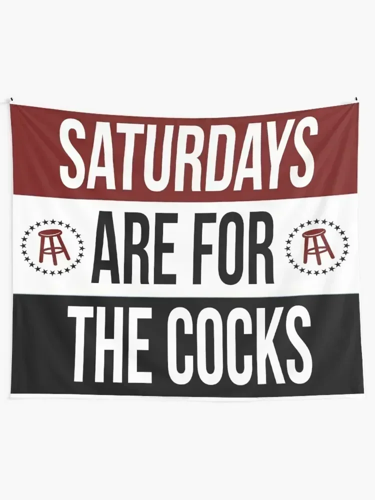 Saturdays are for the cocks Tapestry House Decoration Decorations For Your Bedroom Tapestry