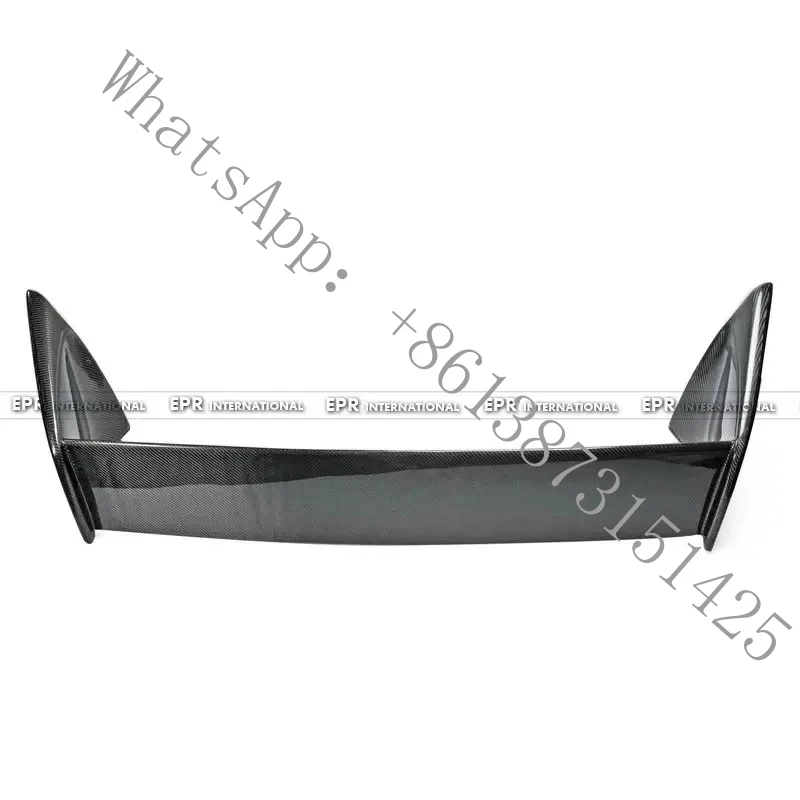 Suitable Lancer/8/9 SAAR Carbon Fiber FQ Style Rear Trunk Fixed Spoiler view 3