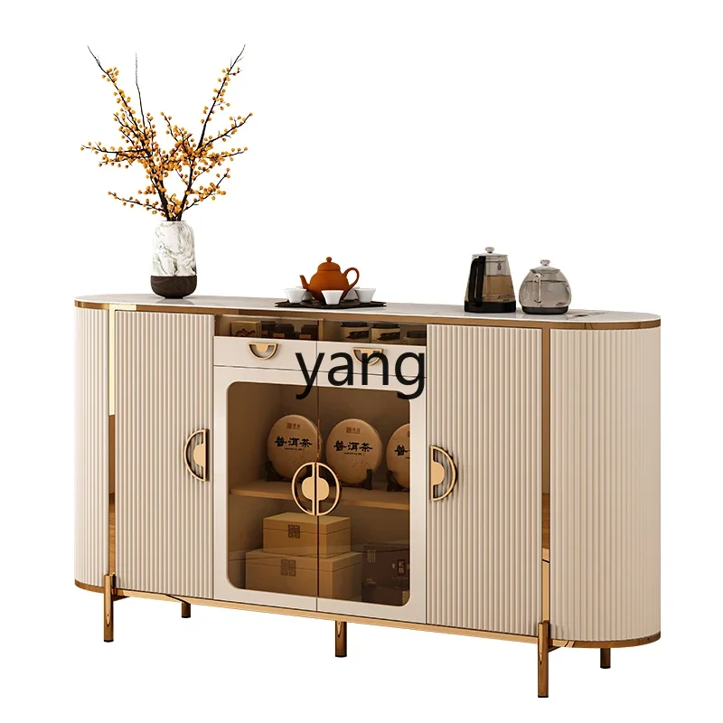 

Yjq Tea Machine Household Good-looking Integrated Sideboard Cabinet Small Desktop Living Room Automatic Water Feeding