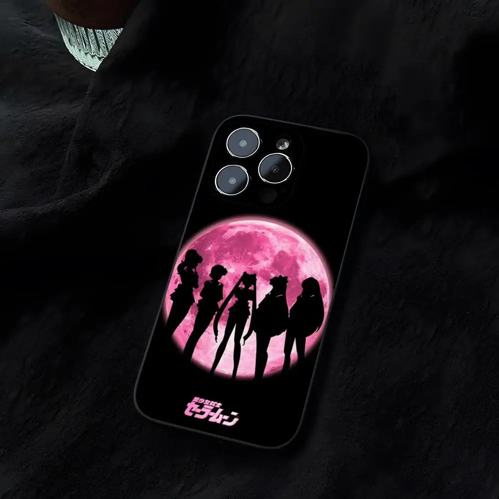 Anime S-SailorS M-MoonS Phone Case Funda for iphone 14 16 13 11 15ProMax 12 Pro Max Mini Xr Xs X 7 Plus Covers