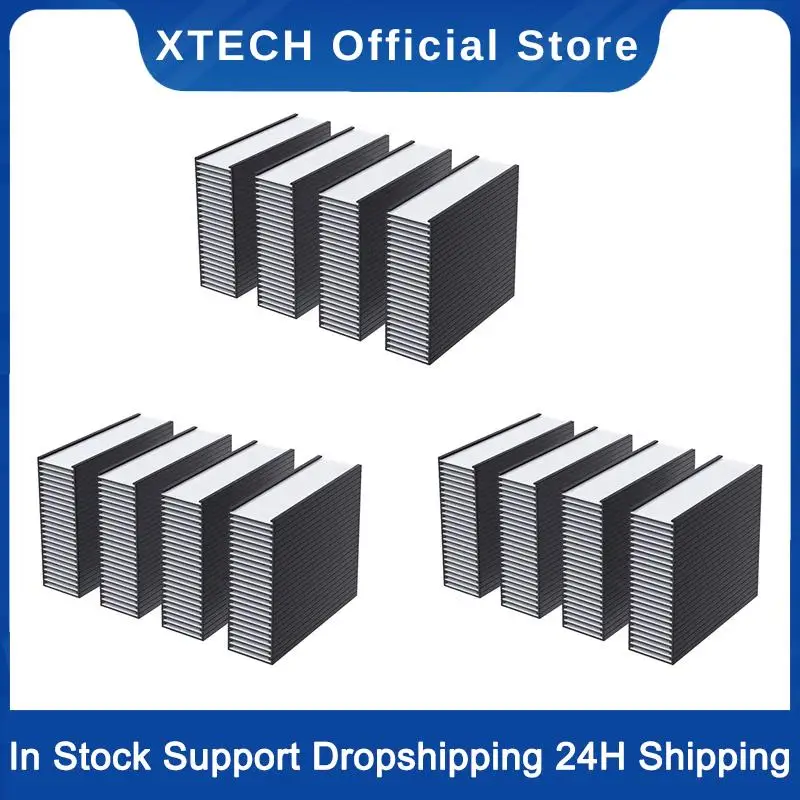 

XTECH 300 Pack Magnetic Label Holder C Channel Magnetic Labels, Magnetic Data Card Holder With Clear Plastic Protector