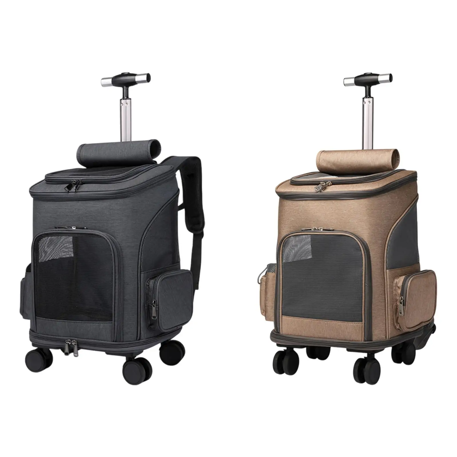 

Cat Trolley Case Portable Pet Carrier Backpack for Small Animals Dogs Kitten
