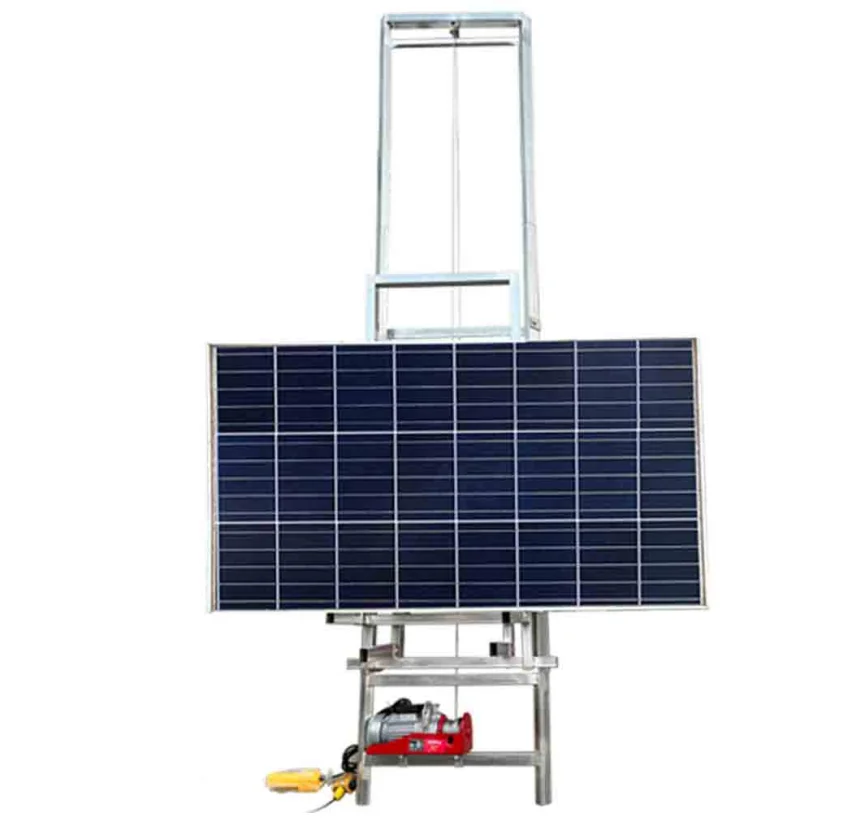 18m 25m 200/250kg Solar Panel Lifter, Automatic Electric Manual Efficient Solar Panel Lifter