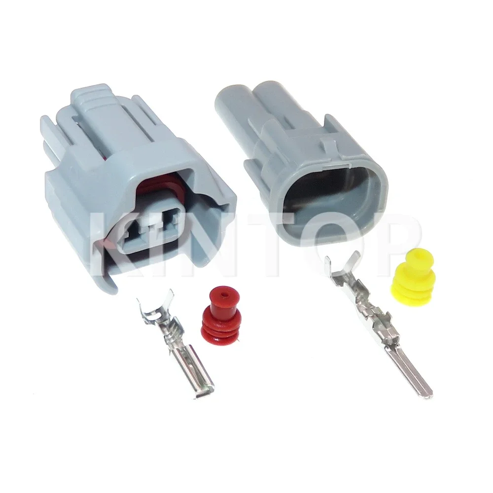 1 Set 2 Pins 6189-0670 6189-0383 Car AC Assembly Nozzle Waterproof Plastic Housing Wire Socket for Lexus - Detail 1