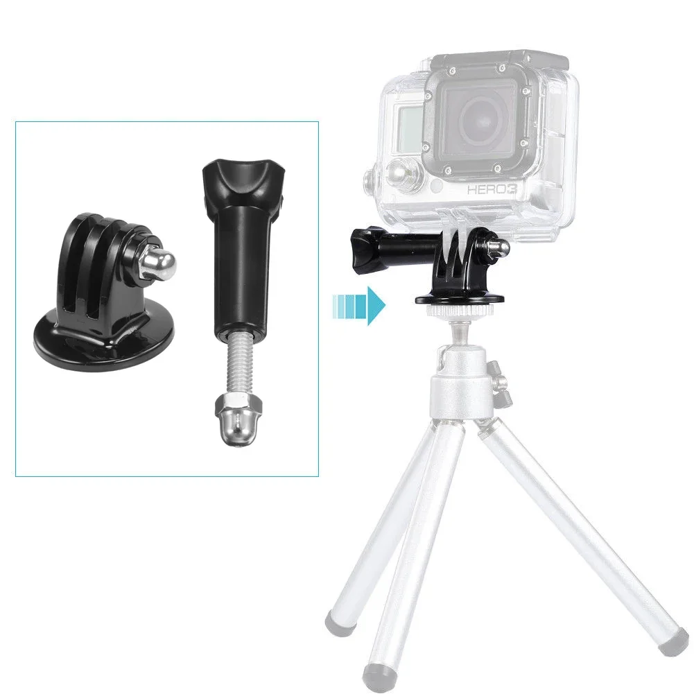 

Action camera Selfie Stick Adapter For Gopro hero 10 9 8 7 6 5 Tripod Monopod