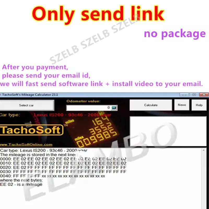 

Newest TachoSoft 23.1 Licensed Mileage Calculator Digital Calculators with Odometer TachoSoft 23.1 Software 2025 HOT