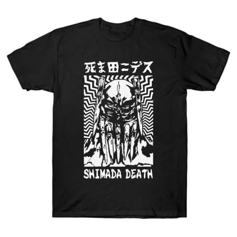 

Shimada Death 0421 Dorohedoro Caiman Gift for Anime lover Dark Heroes Kaiman Graphic Clothes Short sleeve T shirt All size Tops