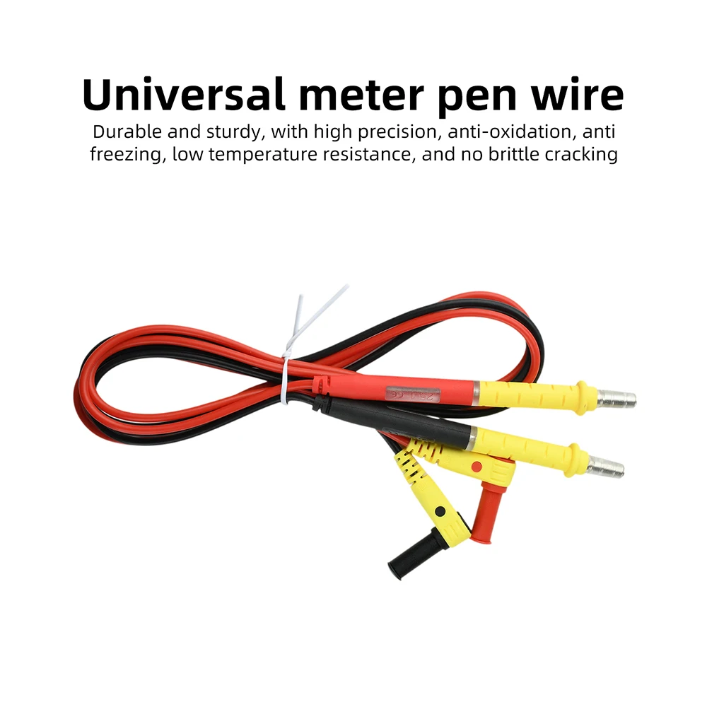 Multimeter Probe Test Leads Universal Needle Tip Multi Meter Tester Lead Probe Wire Pen Cable