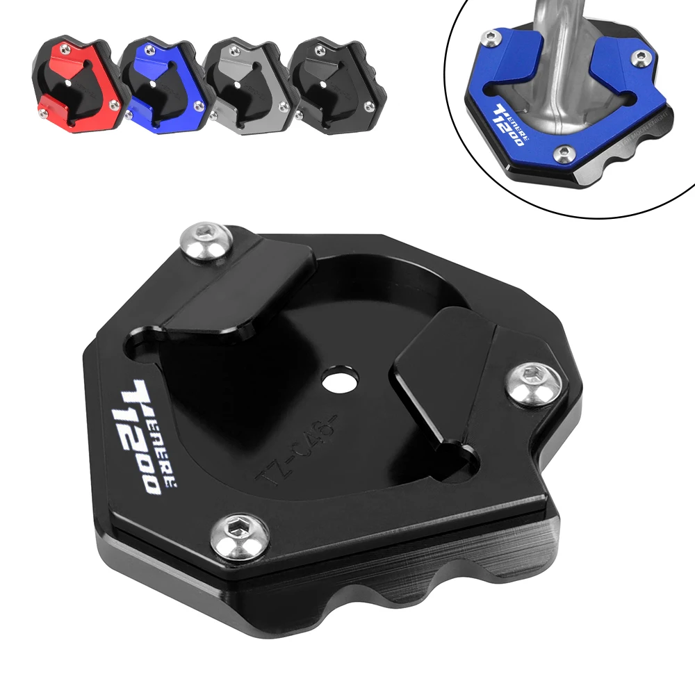 For Yamaha XT 1200 Z Super Tenere 1200 XT1200Z XT1200ZE Motorcycle CNC Kickstand Foot Side Stand Extension Pad Support Plate