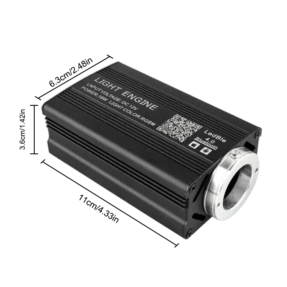 12 W 16 Kleuren Autodak Ster Licht APP Controle Auto Sterrenhemel Licht Sfeer Lamp voor Sterrenhemel Plafond