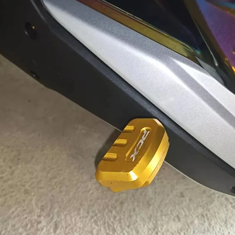 For HONDA PCX150 125 PCX 150 PCX 125 Motorcycles Center Stand Plate Pad Extension Middle Stand CNC Aluminum Foot Kick Enlarger